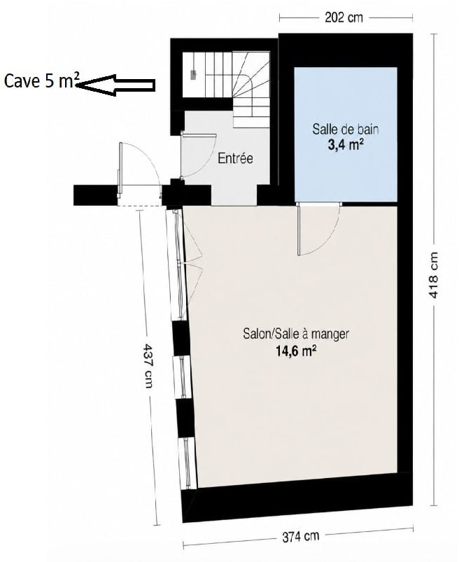 Plan de la maisonnette