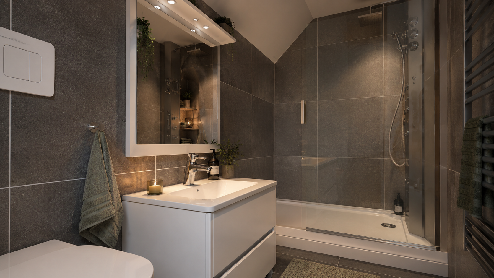Salle de bain moderne