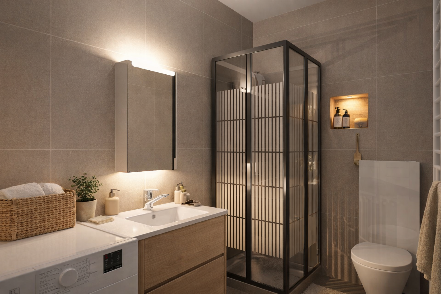 Salle de bain moderne