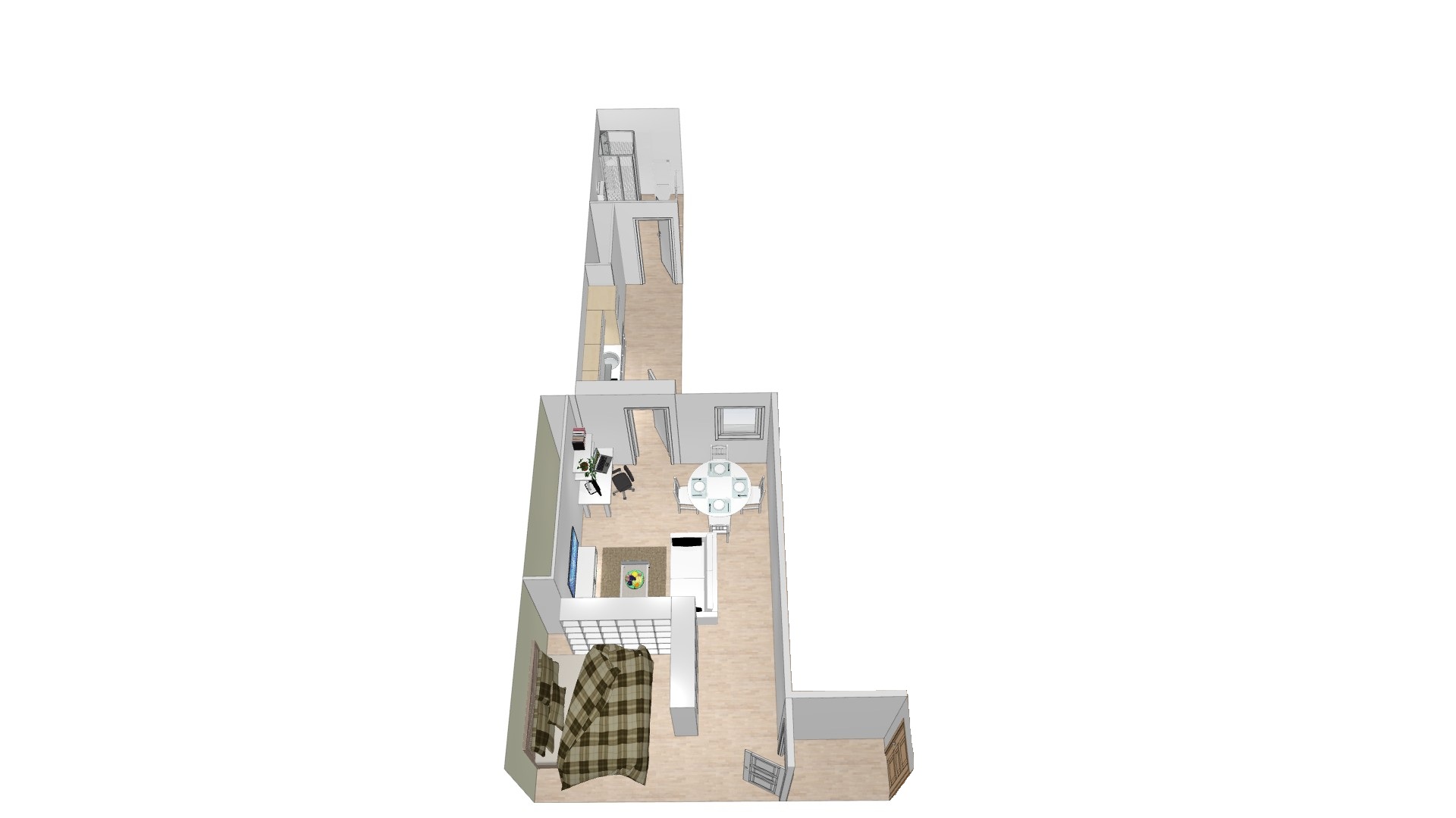 Plan 3D Vue Plongeante