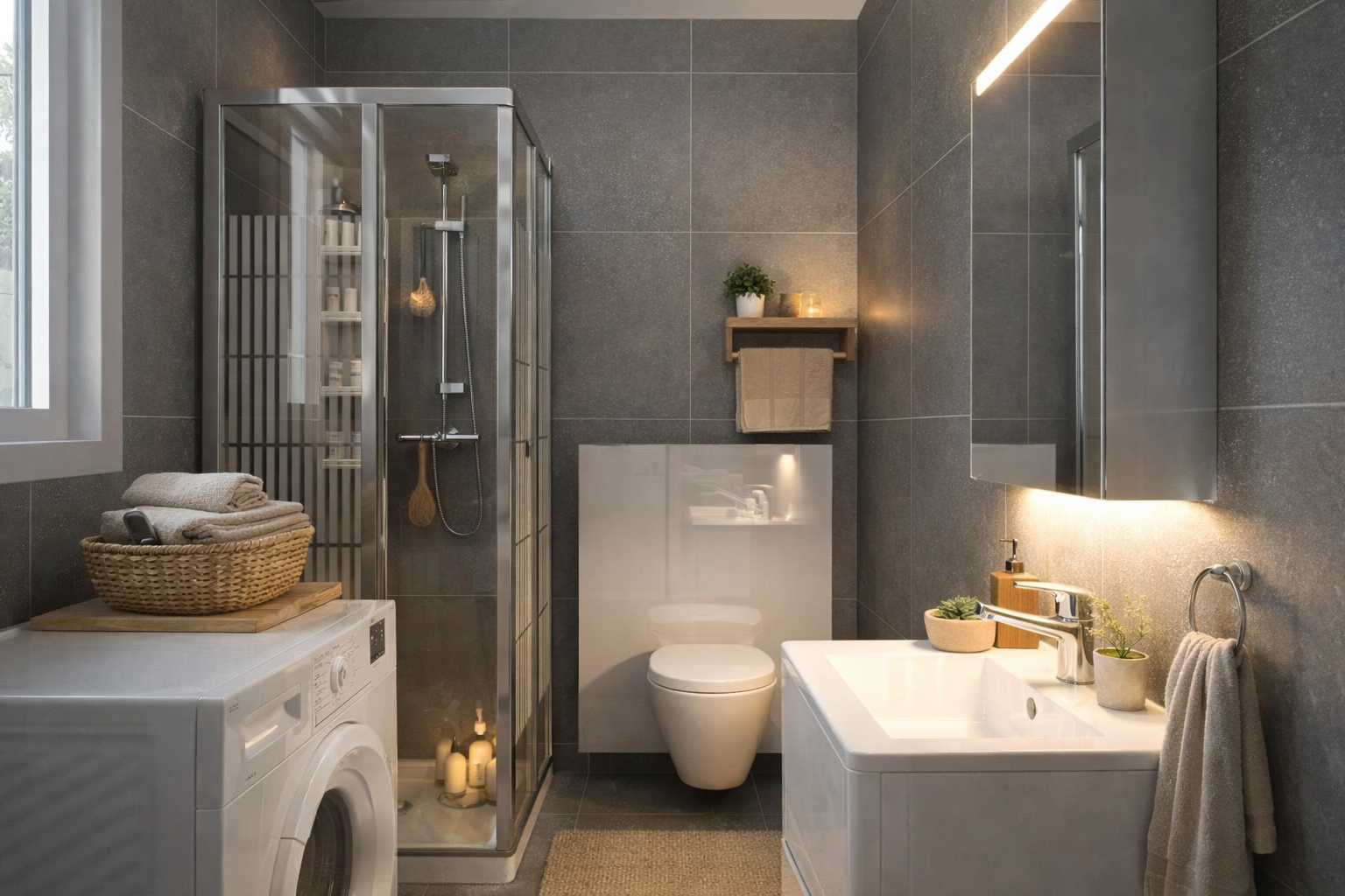 Salle de bain moderne